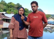 Sulaiman Wahid Witak bersama Istrinya, Jamilia Muhamad Safari. Foto: Istimewa.