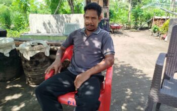 Ketua BUMDes Desa Lamadale, Kecamatan Lebatukan, Kabupaten Lembata, Nusa Tenggara Timur, Frengki Ole Pue. Foto: Istimewa.