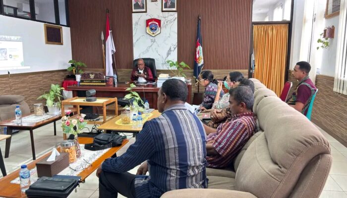 Bupati Lembata Hadiri Rapat Virtual Persiapan HLUN 2026 dan Pembangunan Sekolah Rakyat di NTT