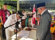 Bupati Lembata Lantik Penjabat Kepala Desa Leuwayan, Dorong Sinergi Percepatan Pembangunan. Foto: Istimewa.