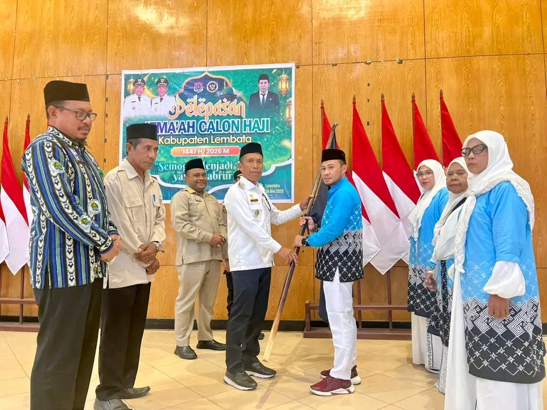 Pemerintah Kabupaten Lembata Resmi Lepas Jamaah Calon Haji 1447 H/2026 M. Foto: Istimewa.