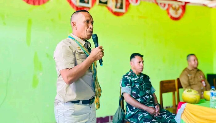 Wakil Bupati Lembata Muhamad Nasir Tinjau Rencana Pembangunan Rumah Dinas Tenaga Kesehatan di Desa Bean