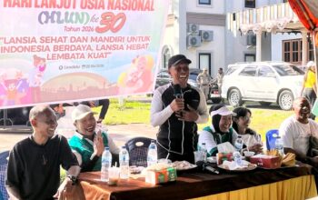 Wabup Lembata H. Muhamad Nasir Resmi Buka HLUN ke-30: Lansia Sehat, Lembata Kuat. Foto: Istimewa.