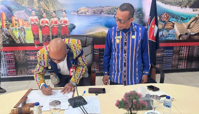 Lembata Tetapkan Tiga Perda Baru: Perlindungan Anak, Ketenagakerjaan, dan Restrukturisasi Perangkat Daerah