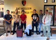 Sat Reskrim Polres Lembata Jemput Pelaku Pencurian di Larantuka. Foto: Istimewa.
