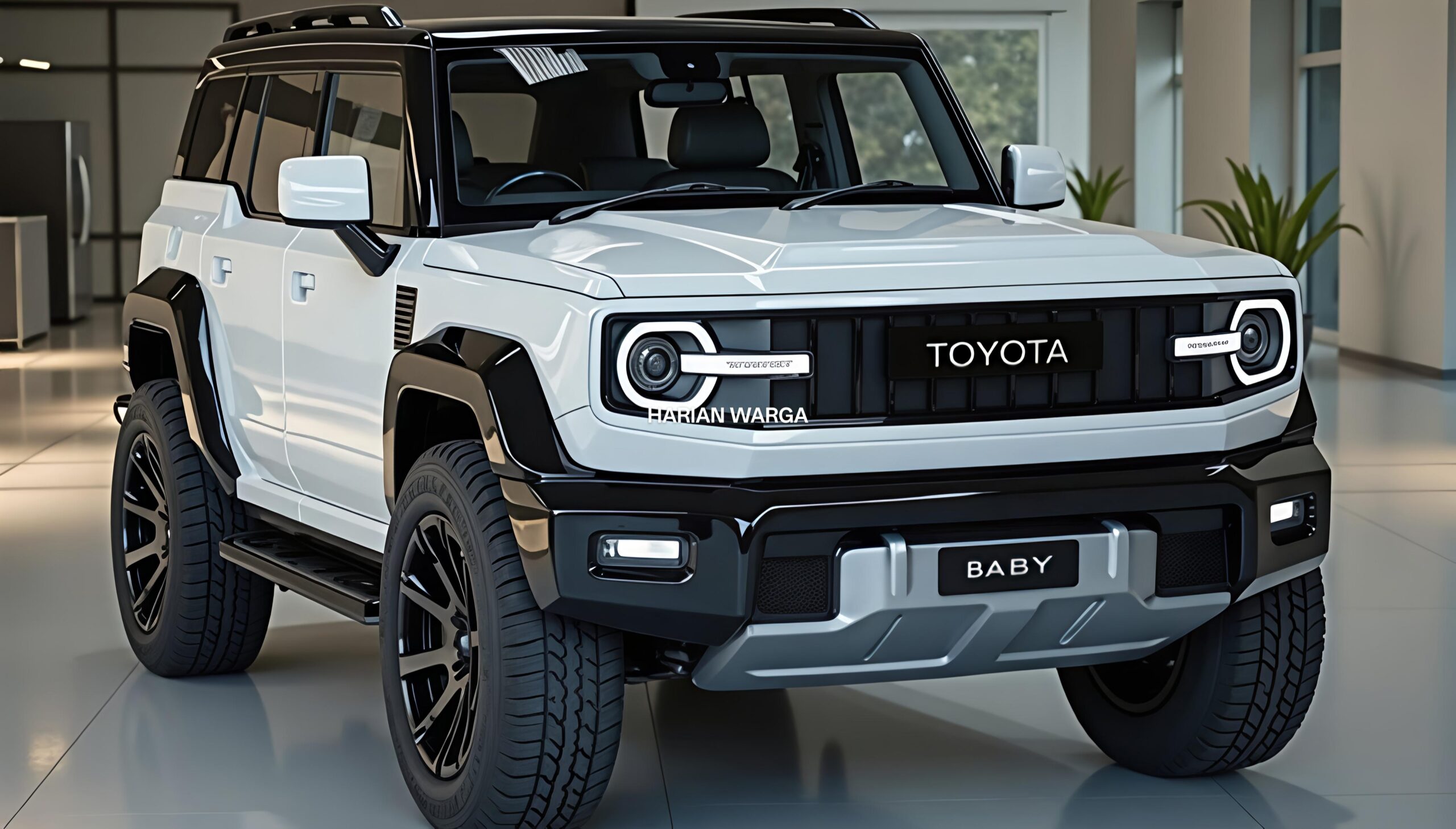 Tampilan Baby Land Cruiser 2026. Foto: Istimewa.