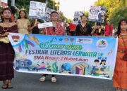 FELITA 2026 Lembata: Karnaval Literasi Resmi Dilepas, 41 Sekolah Ikut Meriahkan