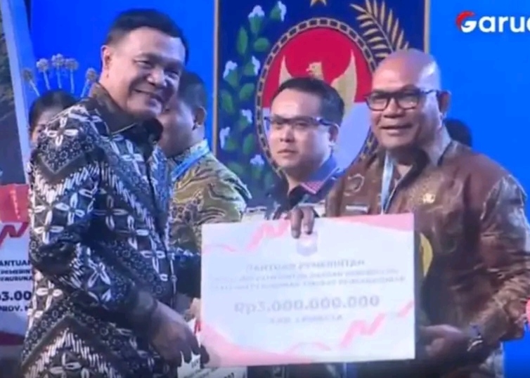 Lembata Raih Penghargaan Nasional Terbaik Pertama Penurunan Pengangguran 2026. Foto. Istimewa.