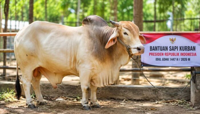 Presiden Prabowo Salurkan 1.098 Sapi Kurban Idul Adha 1447 H Lewat Banpres