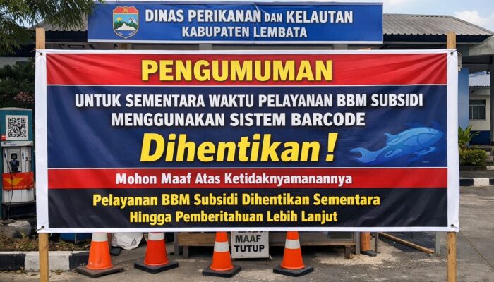 Barcode BBM Subsidi di Lembata Dihentikan Sementara, Ini Penjelasan Dinas Perikanan