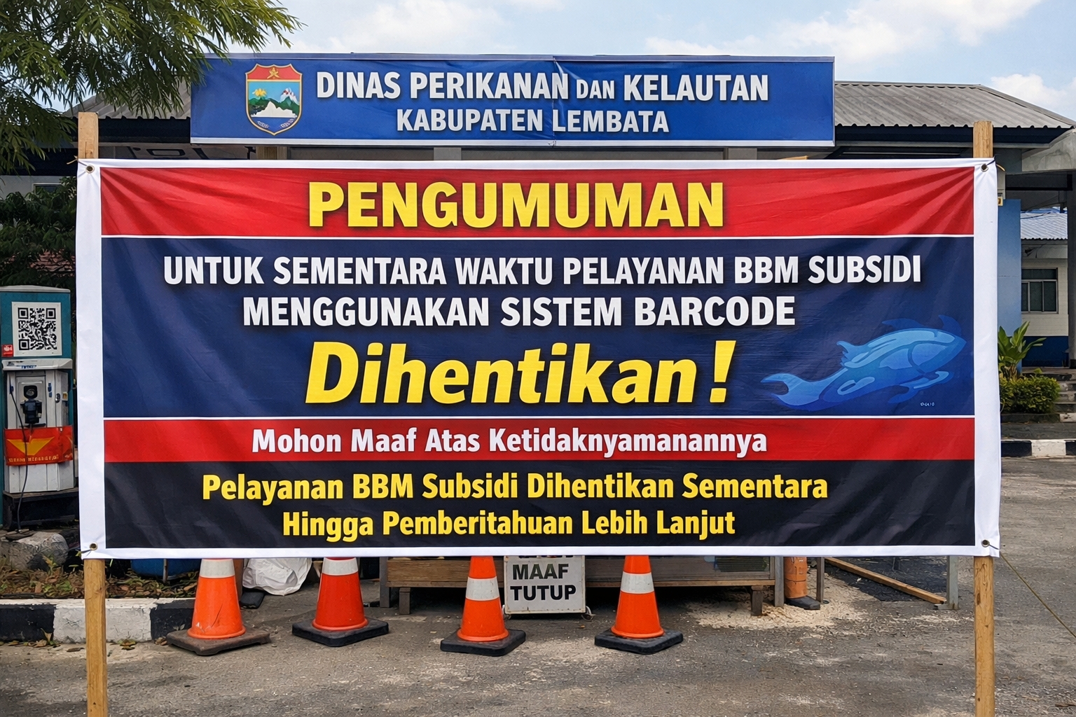 Barcode BBM Subsidi di Lembata Dihentikan Sementara, Ini Penjelasan Dinas Perikanan. Foto: Ilustrasi.