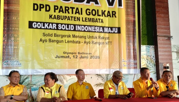 Musda VI Golkar Lembata: Konsolidasi Organisasi dan Strategi Politik Menuju Pemilu