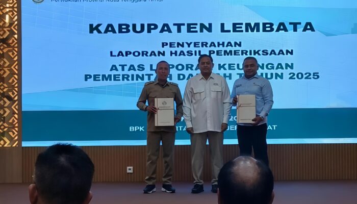 Pemkab Lembata Raih Opini WTP BPK RI, Bukti Transparansi Keuangan Daerah