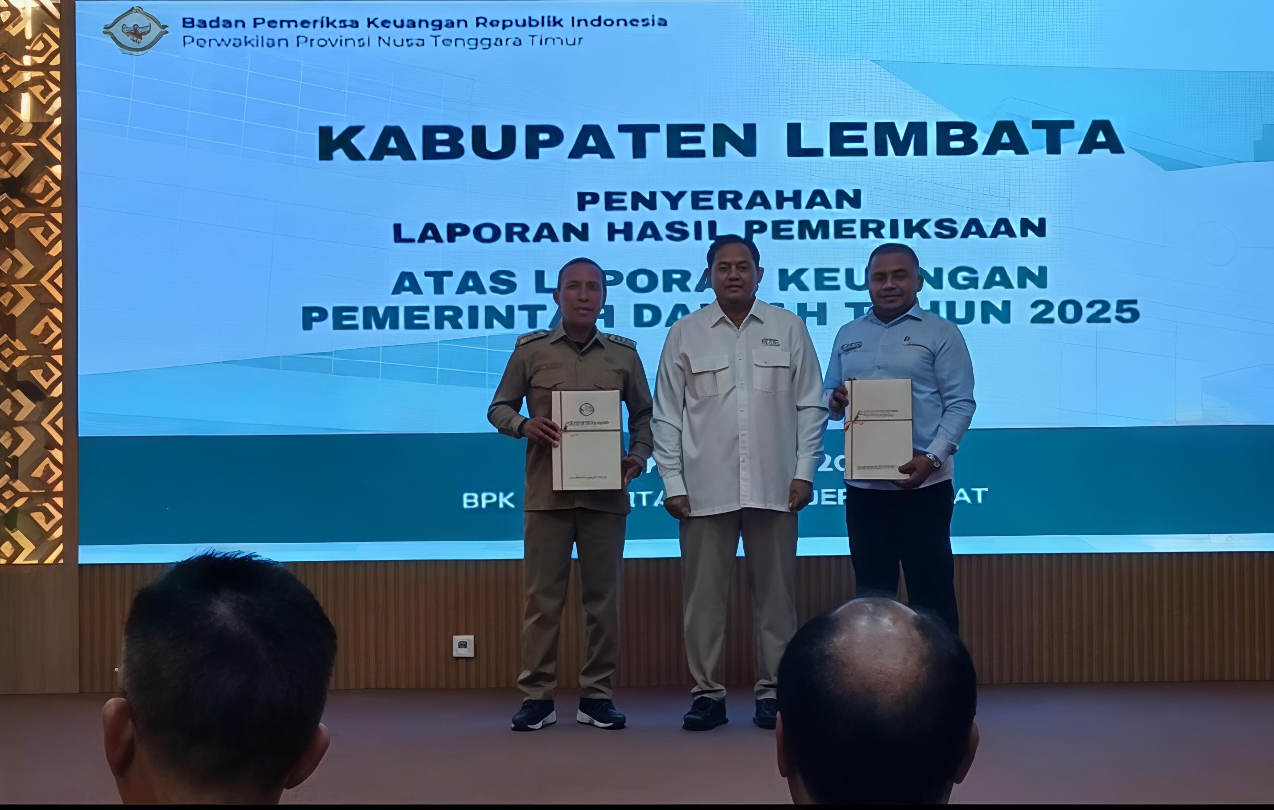 Pemkab Lembata Raih Opini WTP BPK RI, Bukti Transparansi Keuangan Daerah. Foto: Istimewa.