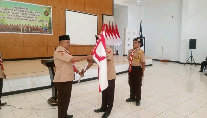 Pemkab Lembata Resmi Lepas Kontingen Pramuka ke Jamda X NTT dan Jamnas XII 2026