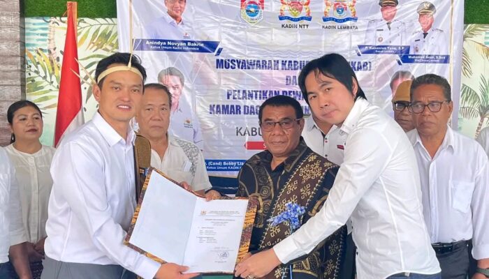 KADIN Lembata Dilantik, Pemerintah Tegaskan Peran Strategis Dorong Pertumbuhan Ekonomi Daerah