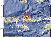 Info Gempa. Foto: BMKG.