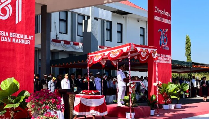 Pidato Bupati Lembata HUT RI ke-81: Indonesia Berdaulat, Adil, dan Makmur