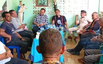 Suku Belutowe Hibahkan Tanah Adat untuk Pembangunan SMAK Katolik di Desa Hoelea, Lembata. Foto: Istimewa.
