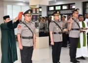 Upacara Serah Terima Jabatan (Sertijab) Kepala Biro Operasi (Karo Ops) Polda NTT, Kapolres Sumba Timur, serta Kapolres Lembata, berlangsung, Kamis 10 September 2026, di Lobby Mapolda NTT. Foto: Istimewa.