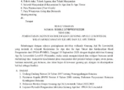 Surat Edaran Bupati Lembata. Foto: Istimewa.