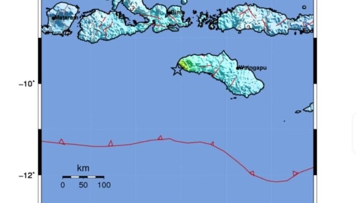 Gempa Magnitudo 6,1 Guncang Sumba Barat Daya, Tidak Berpotensi Tsunami