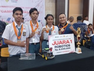 SMKN 2 Kupang Raih Juara 1 Robotics di Ajang IoT NTT Bootcamp 2026