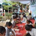 Trauma Healing Pascagempa Sikka: Anak-Anak Bahagia Bermain Permainan Rakyat di Maumere