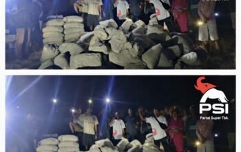 Bantuan Tiba di Kesokoja. Foto: Icha/Harian Warga.