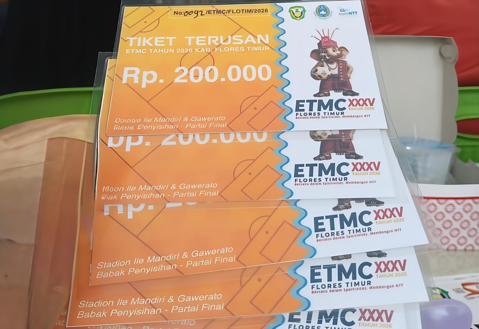 Tiket Terusan Rp200 Ribu. (Foto: Istimewa).