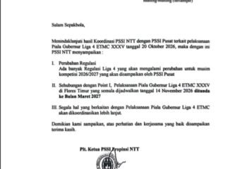 Penundaan ETMC XXXV Picu Kekecewaan Publik Flores Timur