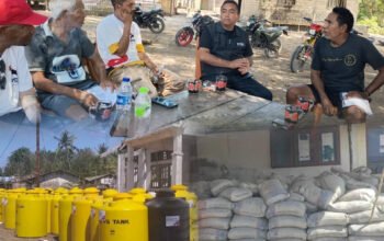 Bantuan Jokowi Tersalurkan, Warga Palue Sampaikan Terima Kasih. Foto: Istimewa.