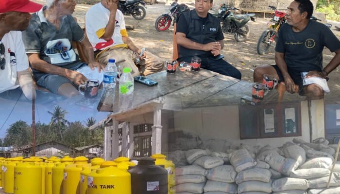 Bantuan Jokowi Tersalurkan, Warga Palue Sampaikan Terima Kasih