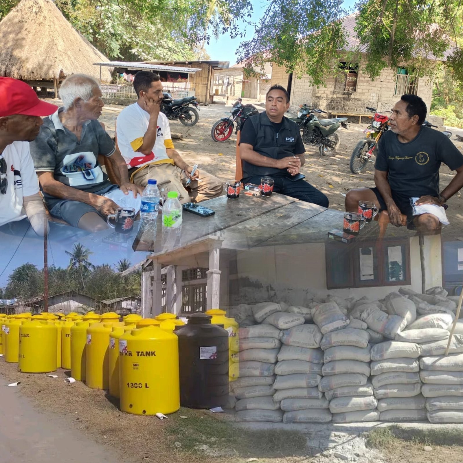 Bantuan Jokowi Tersalurkan, Warga Palue Sampaikan Terima Kasih