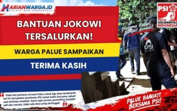 Bantuan Jokowi Tersalurkan, Warga Palue Sampaikan Terima Kasih. Foto: Istimewa.