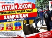 Penyaluran bantuan dilakukan melalui Dewan Pimpinan Daerah (DPD) Partai Solidaritas Indonesia (PSI) Kabupaten Sikka pada Senin (05/10/2026). Foto: Icha/Harian Warga.